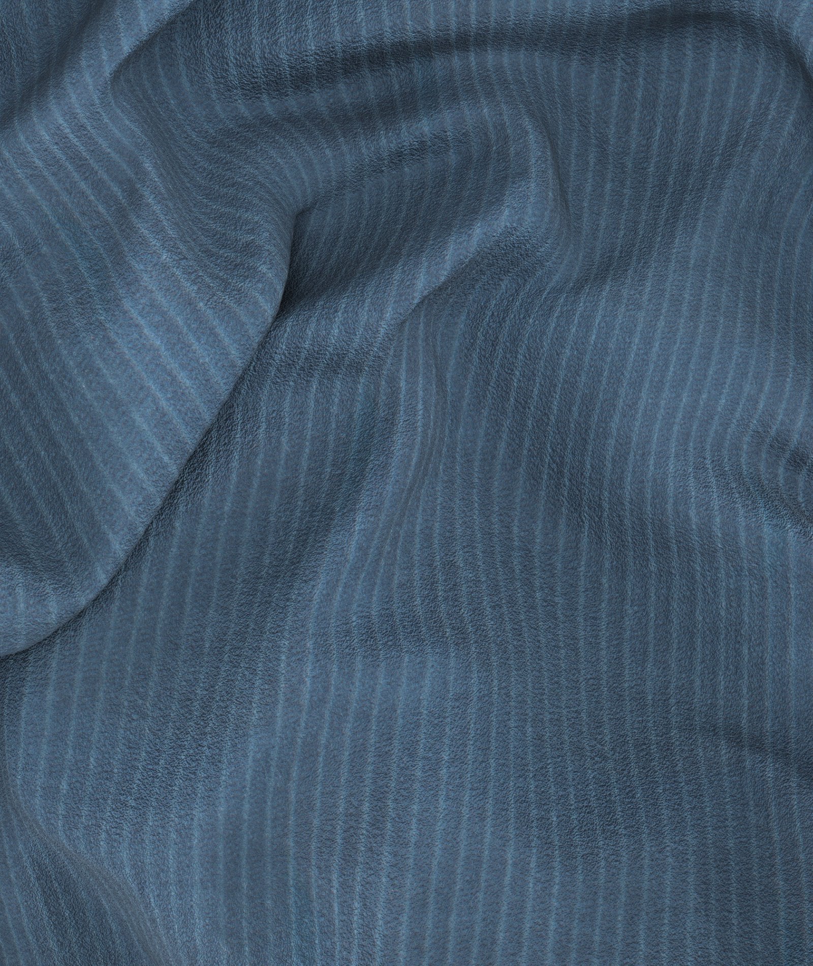 Overshirt Azzurro in velluto di cotone stretch - Image 7