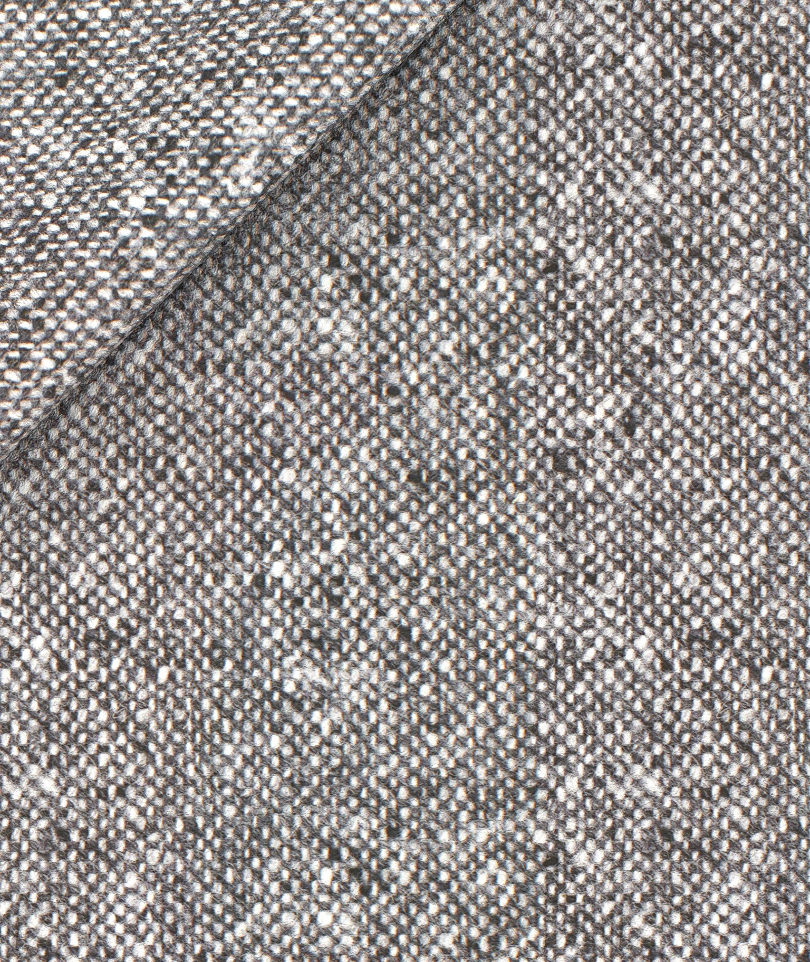 Overshirt in lana microdesign grigio - Image 5