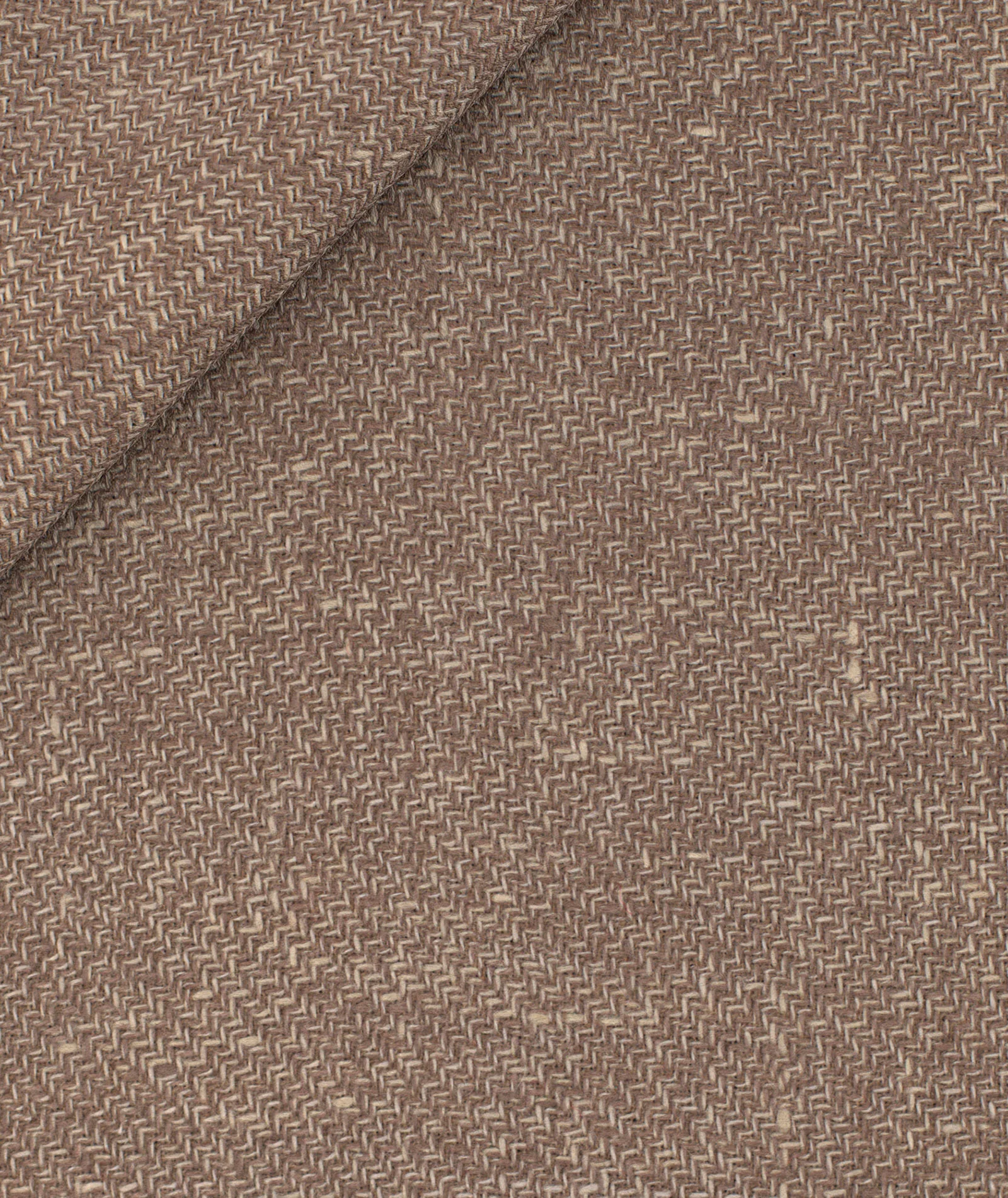 Overshirt in lino-lana-seta microdesign beige - Image 6