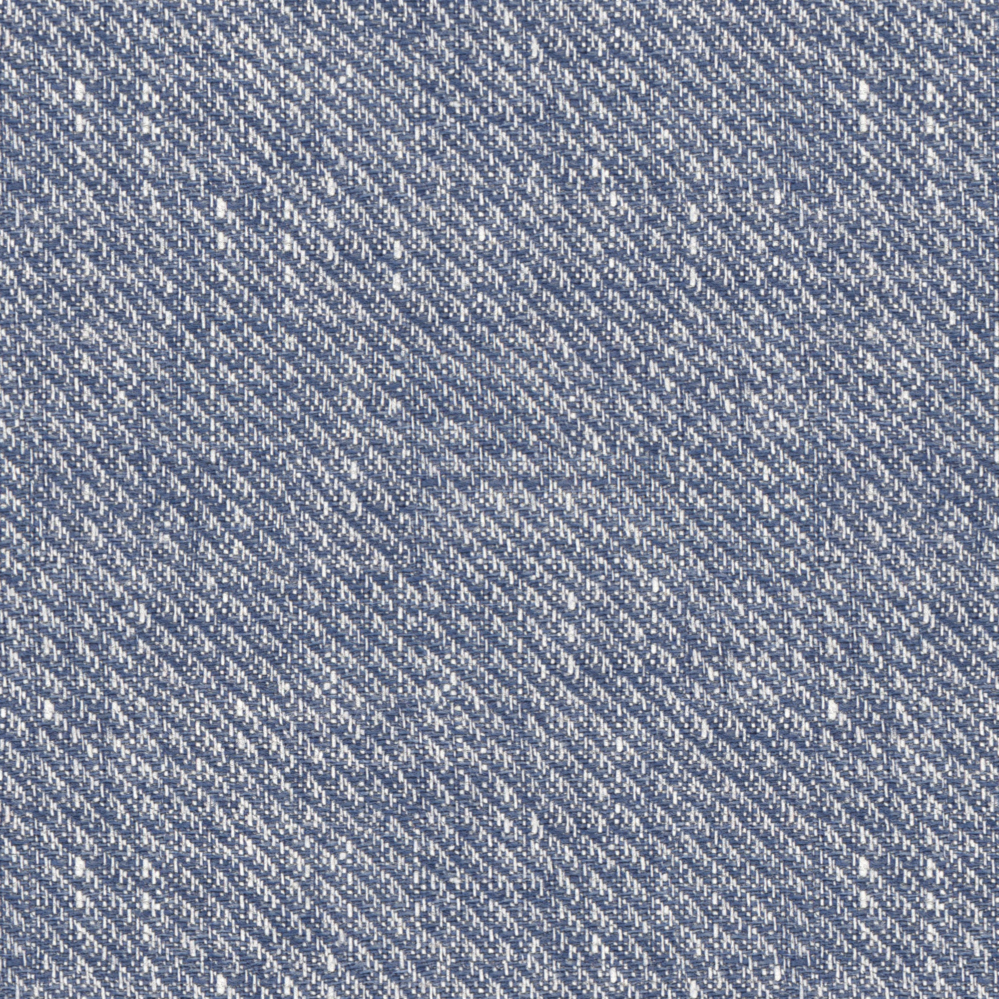 Overshirt in lino microdesign diagonale azzurra - Image 5