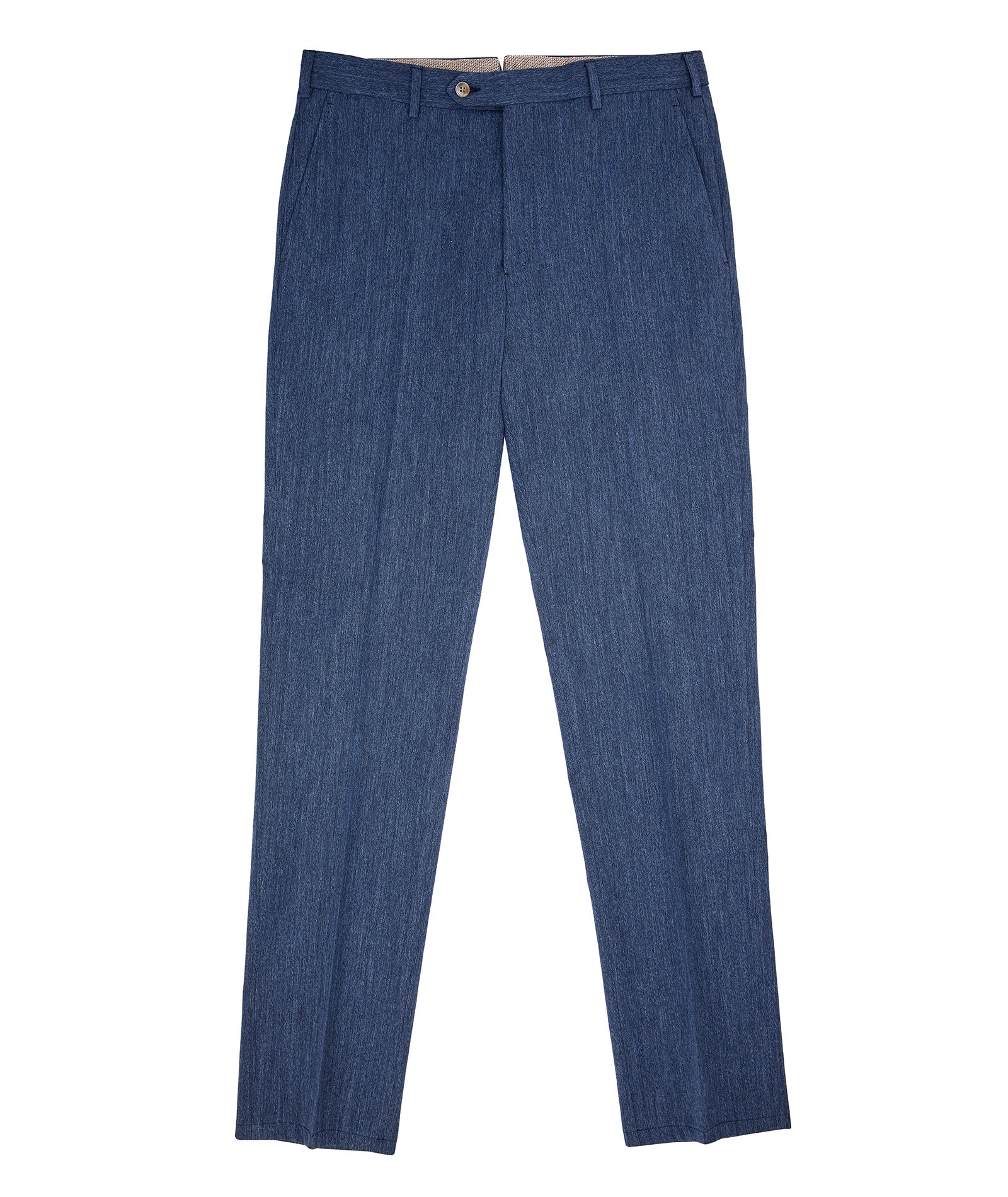 Pantalone chino Effetto Denim Cotone Lana - Image 2