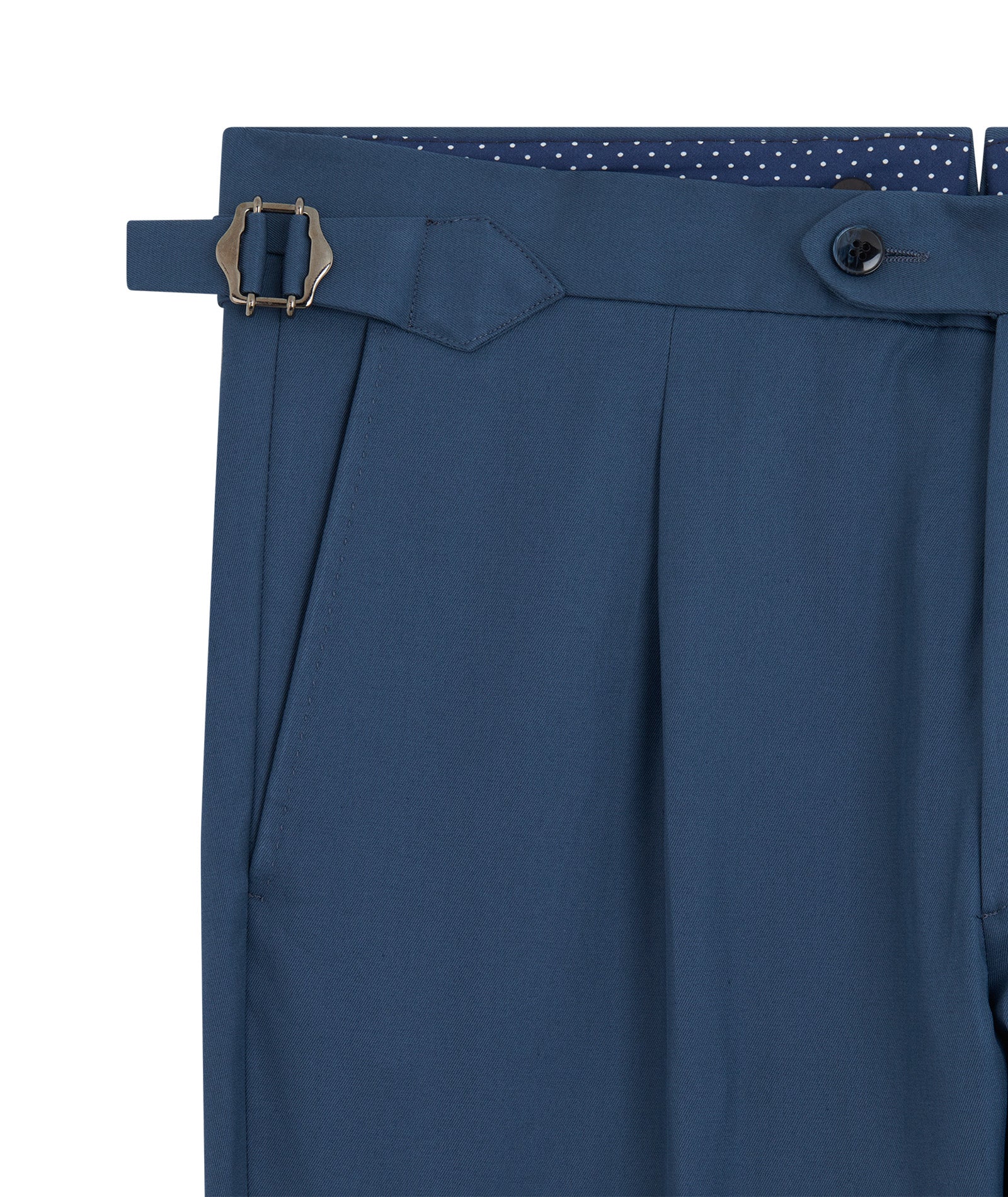Pantalone chino Twill Petrolio - Image 4