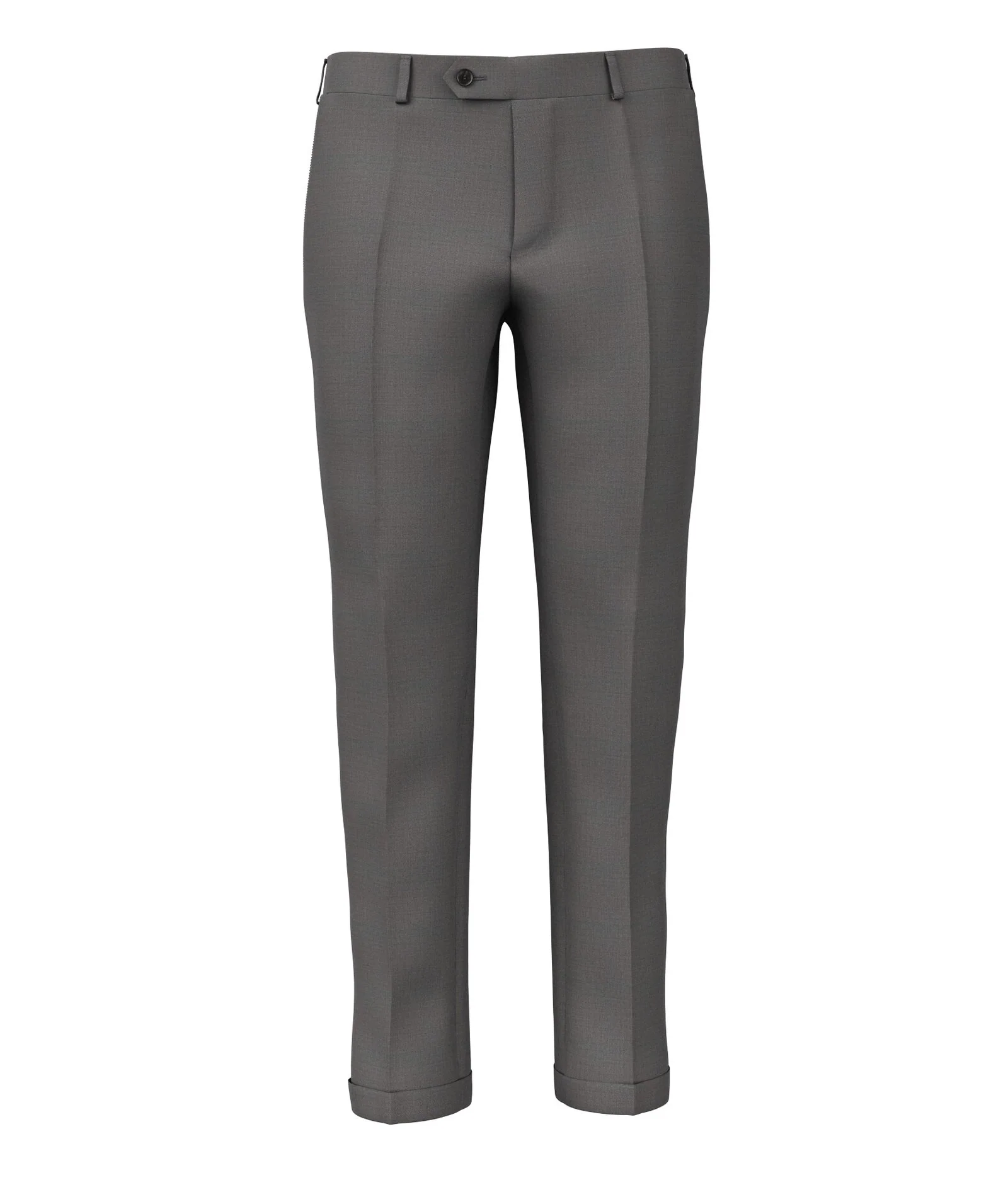 Pantalone Grigio 100% Lana Merino