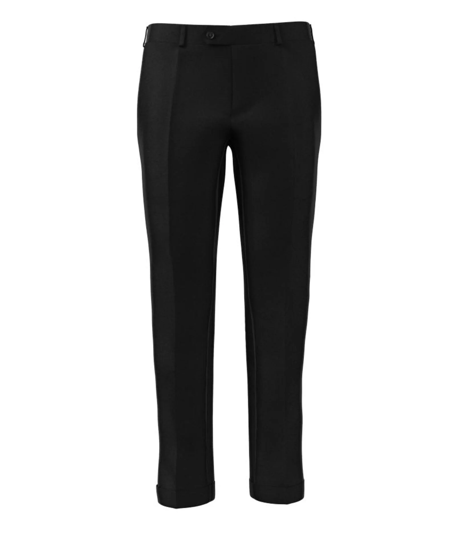 Pantalone Twill Nero 100% Lana