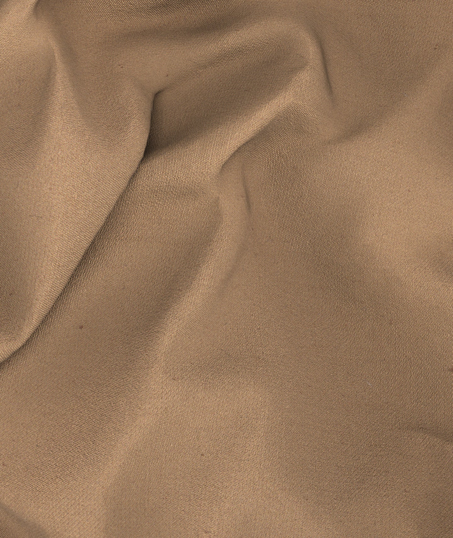 Pantaloni beige in twill di cotone e seta - Image 3