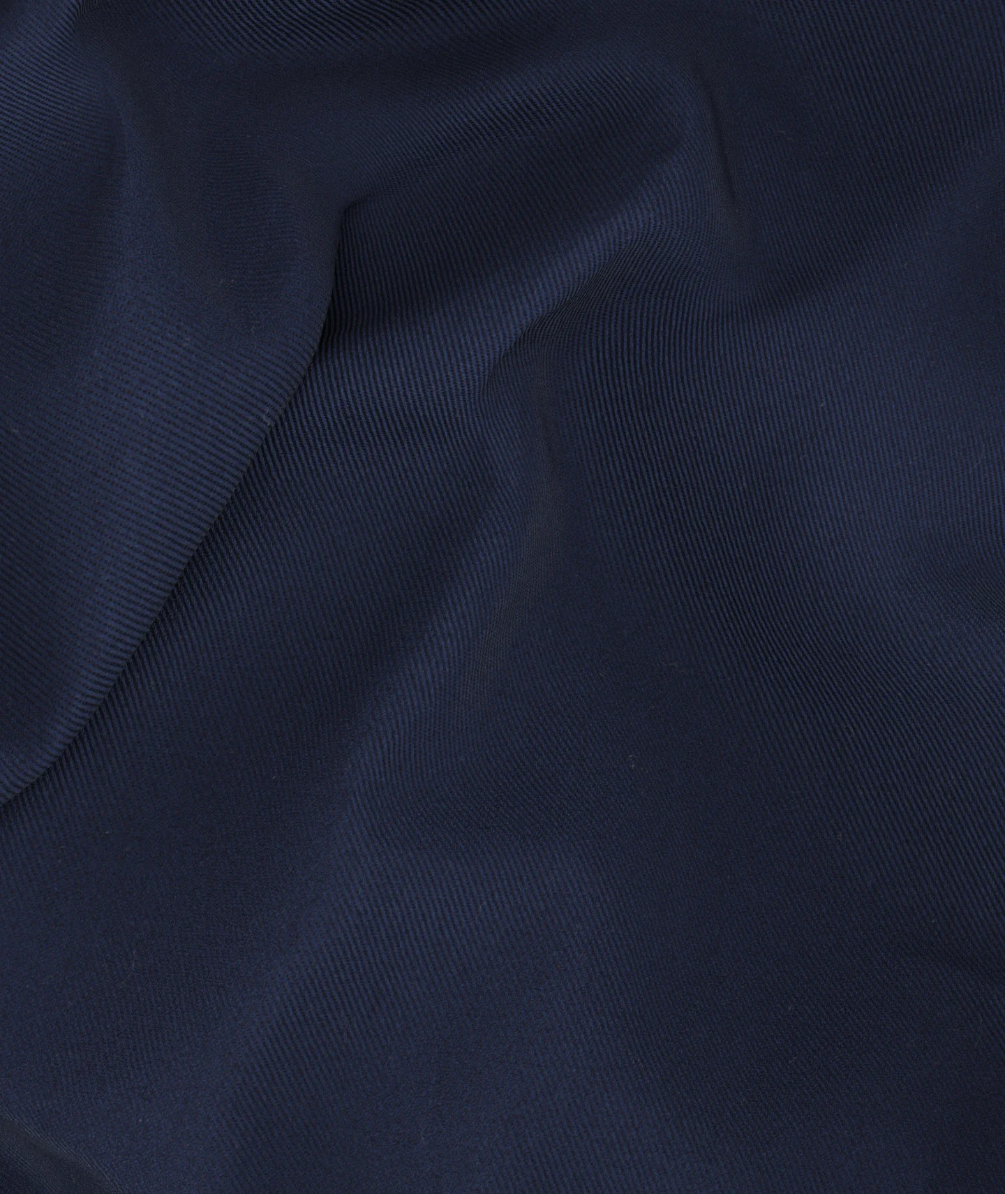 Pantaloni blu in twill di cotone stretch - Image 3