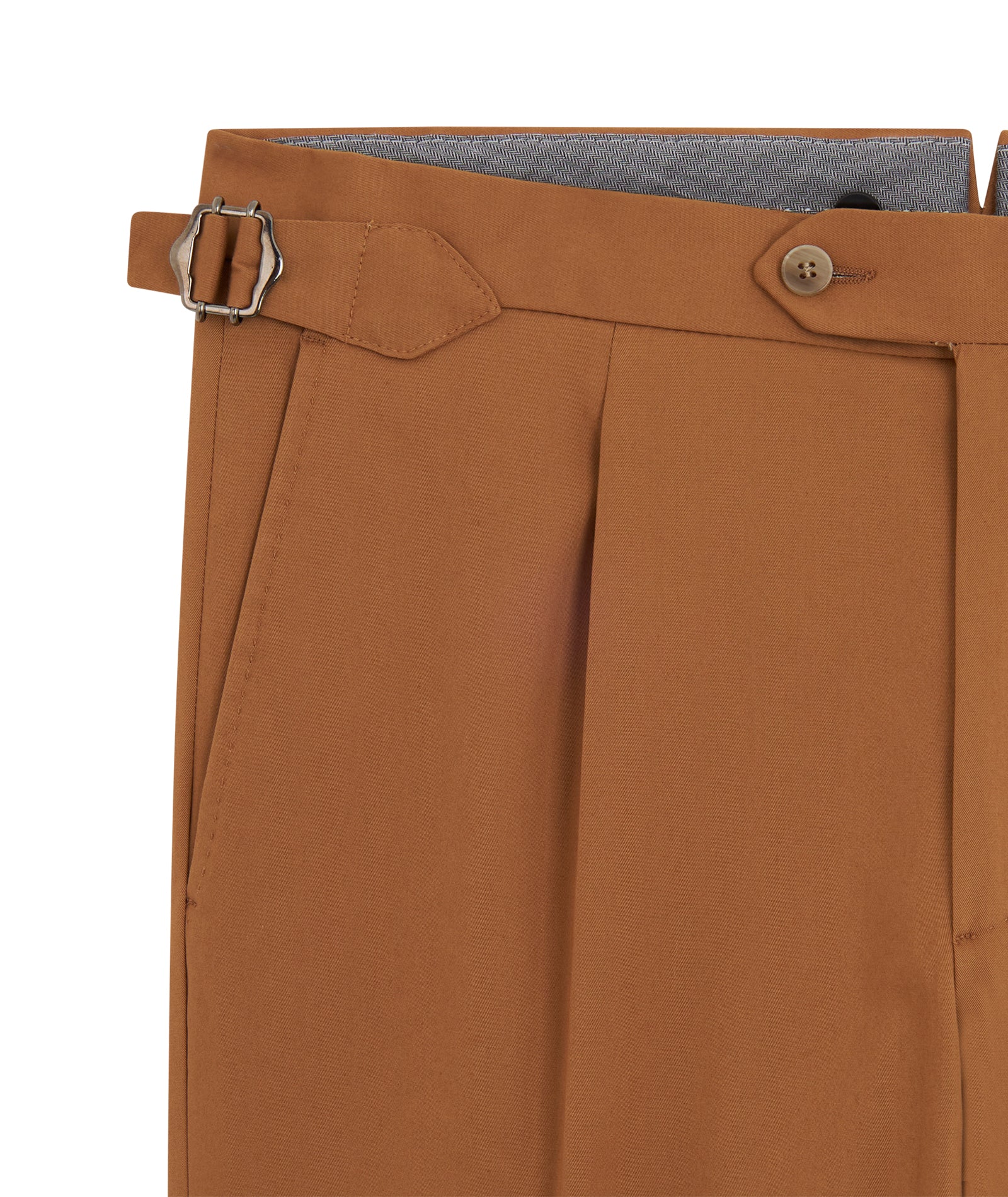 Pantaloni chino Beige Twill Cotone Stretch - Image 4