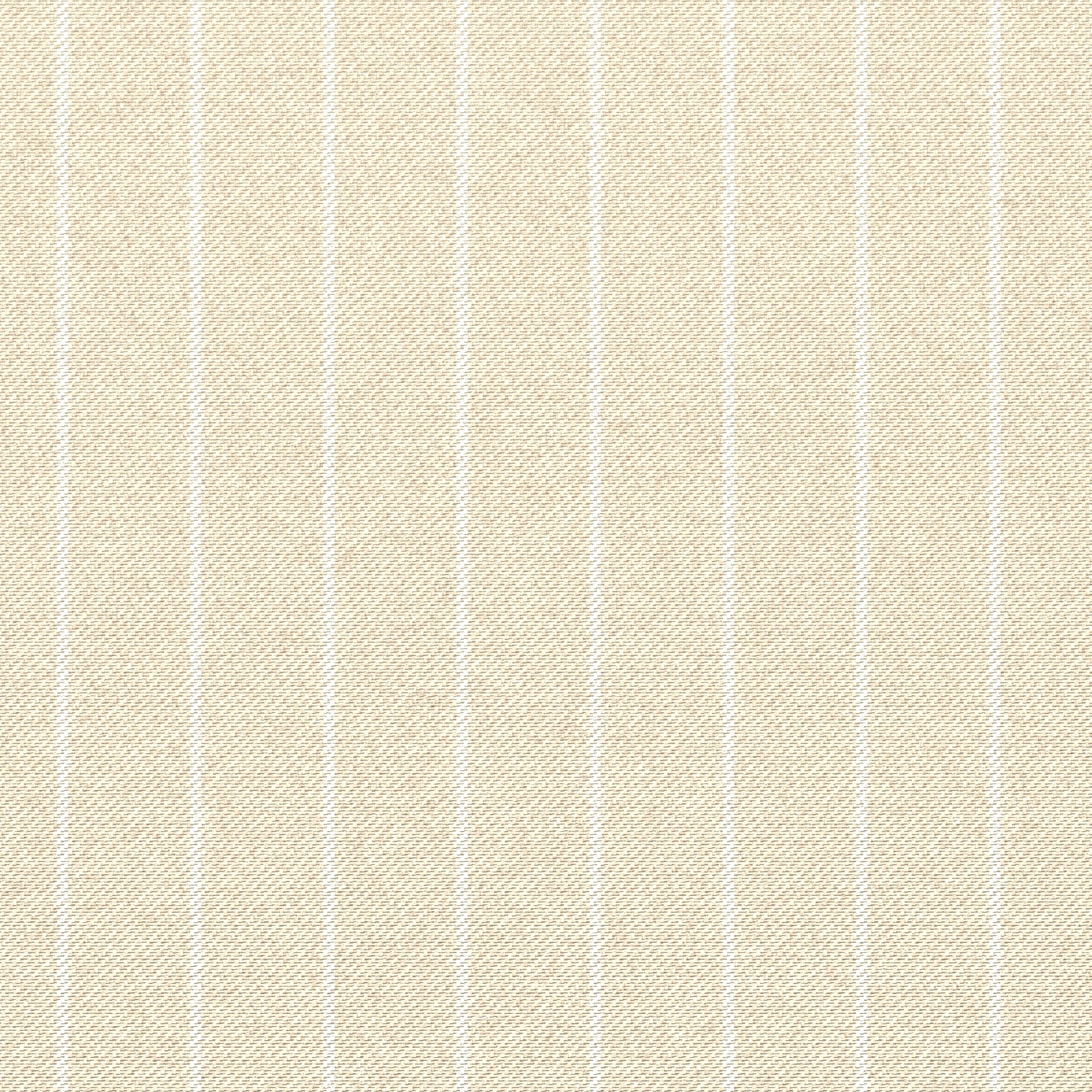 Pantaloni in lana gessati beige - Image 2