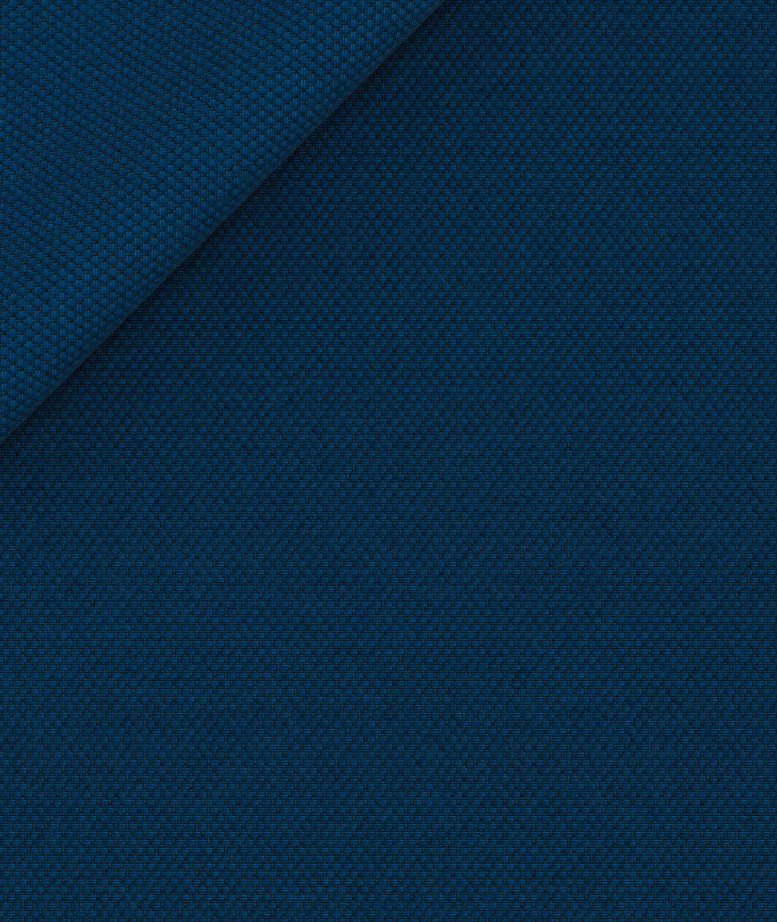 Pantaloni in lana microdesign blu - Image 3