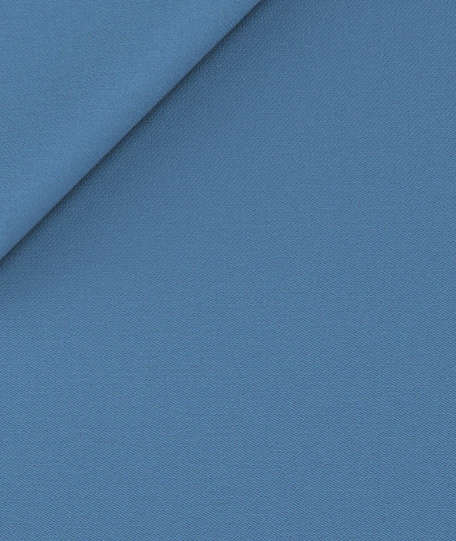 Pantaloni Su Misura da uomo azzurro in twill di lana - Image 3