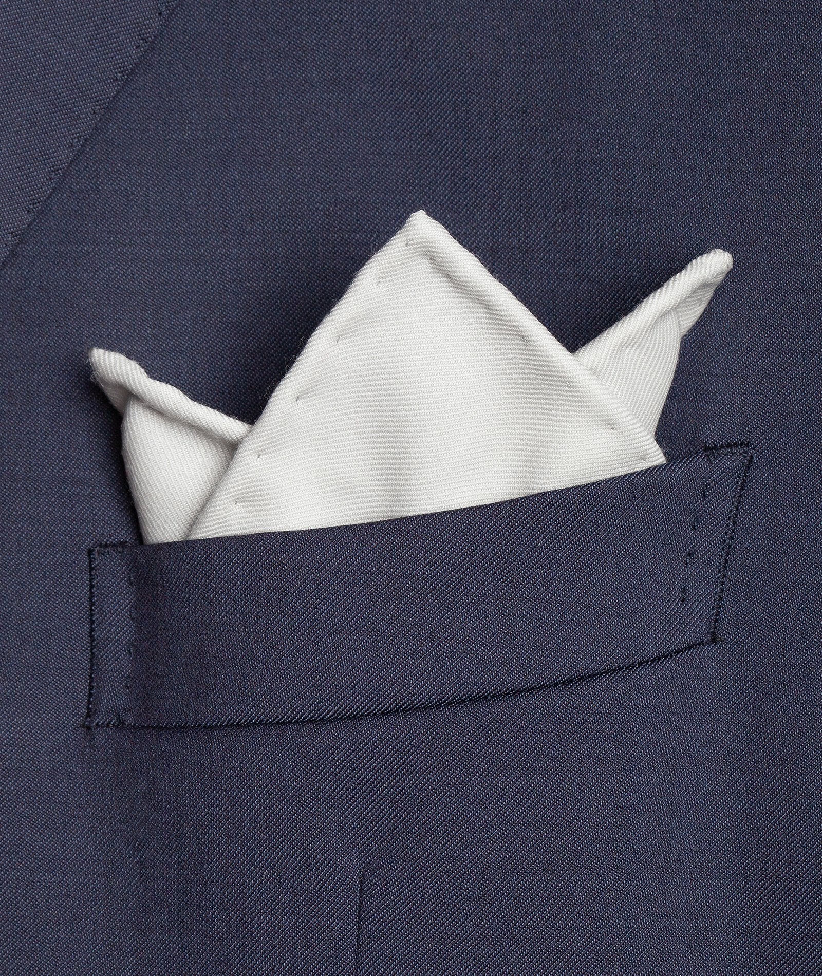 Pochette Grigio chiaro in Lana Fatta a Mano - Image 3