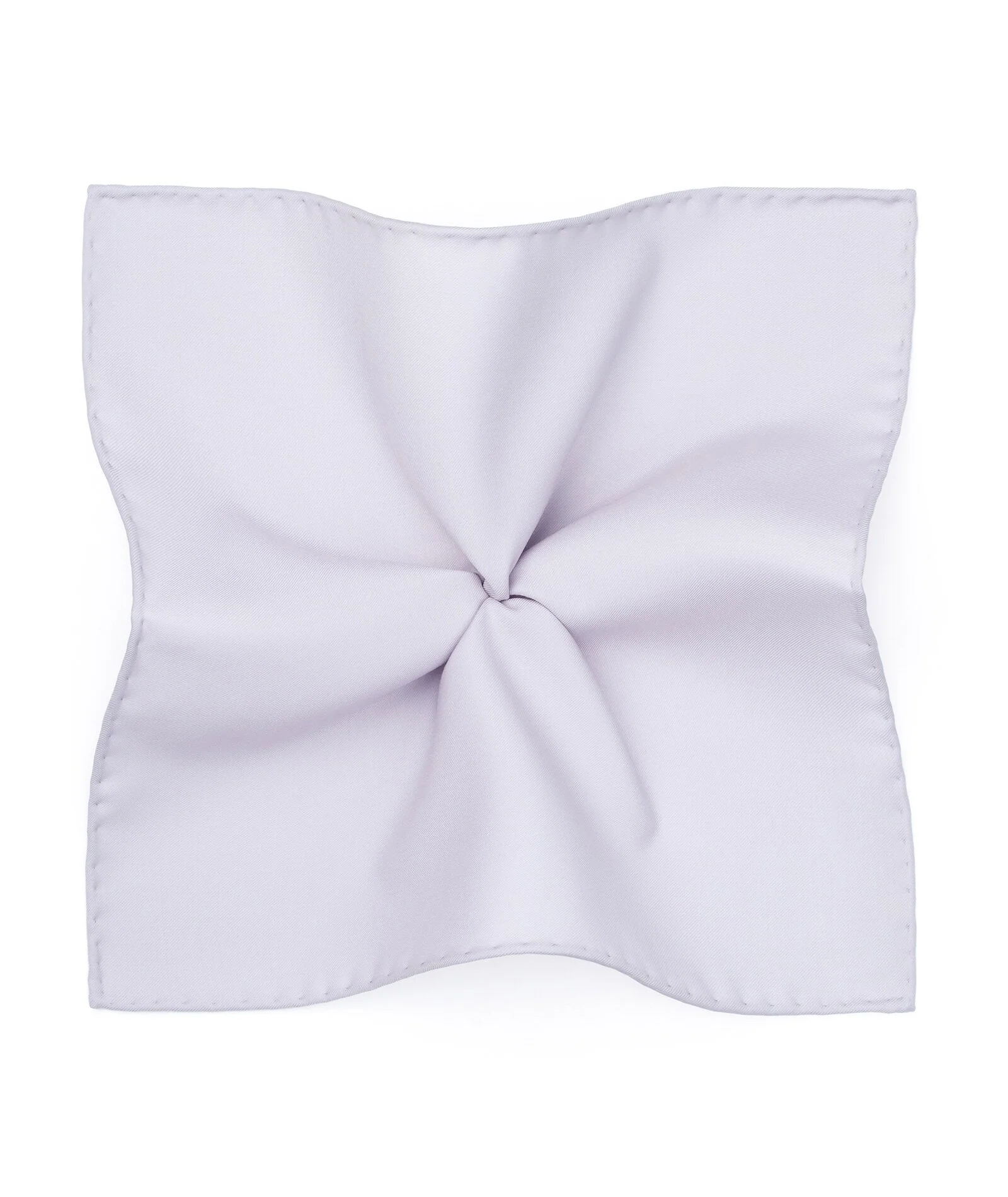 Pochette Grigio chiaro in Lana pettinata Fatta a Mano
