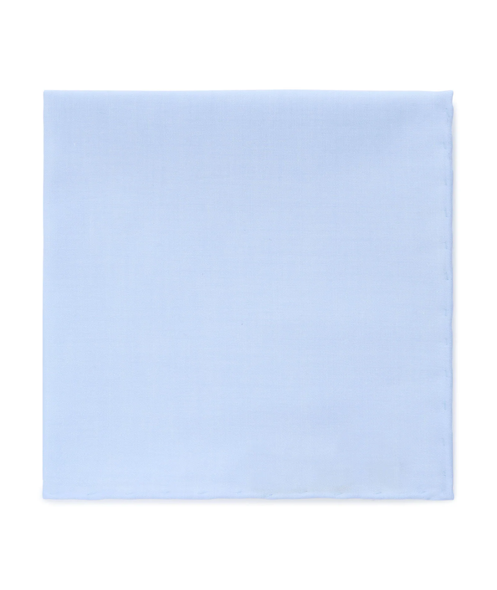 Pochette in cotone twill azzurro - Image 3