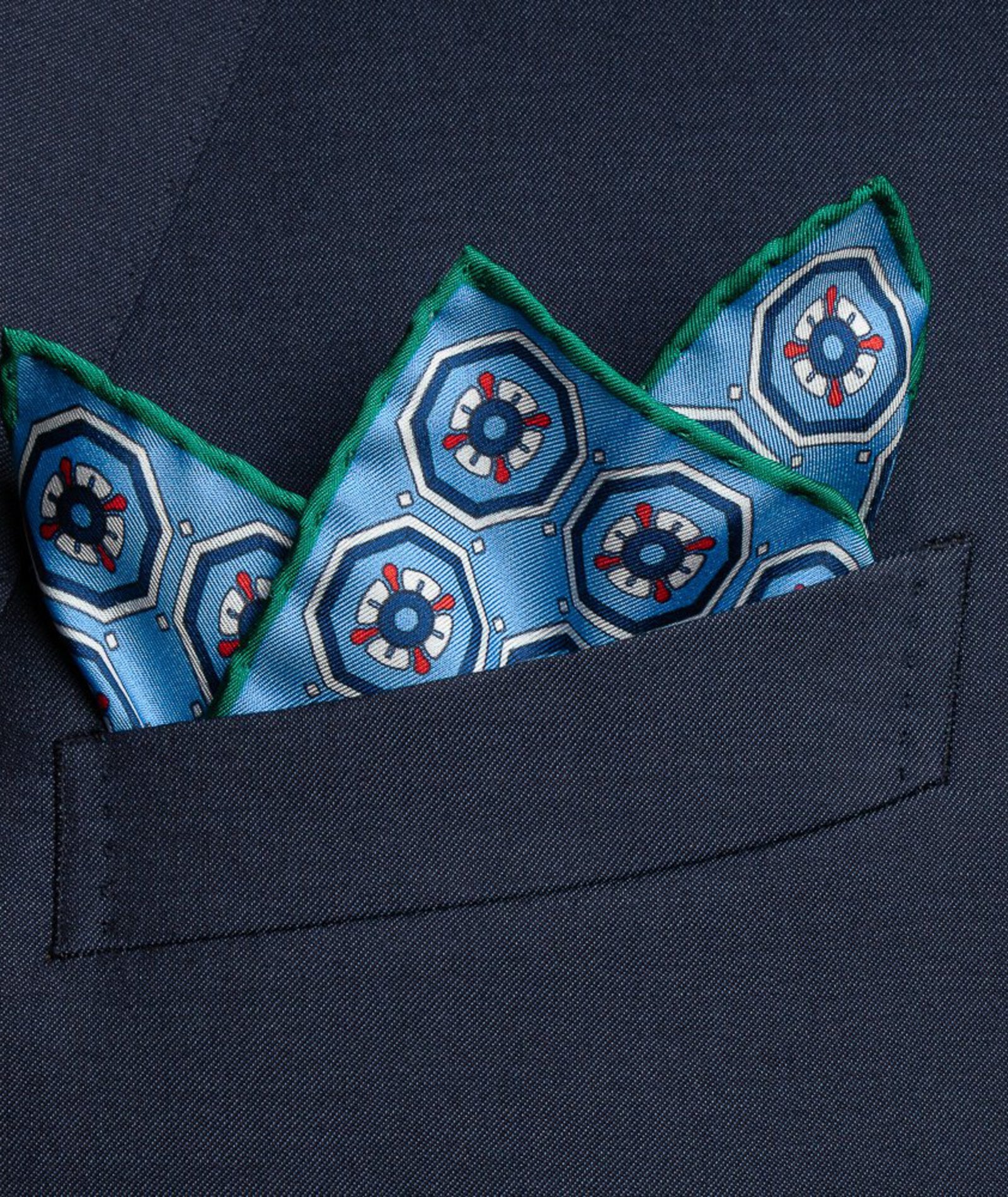 Pochette Mantova Seta Azzurra - Image 2