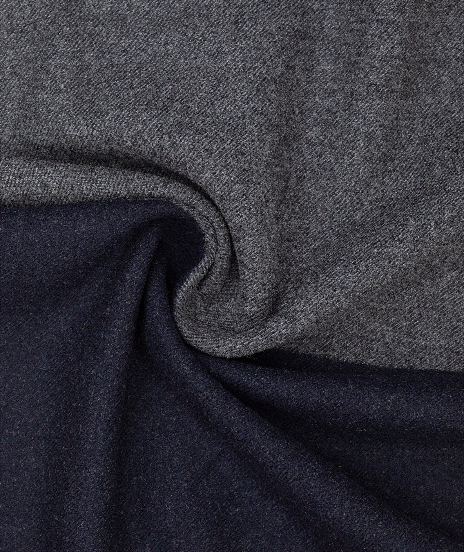 Sciarpa Lana Grigio Blu - Image 3